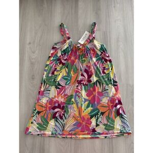 INGEAR Resort Womens Tank Dress Size L/XL Flowers